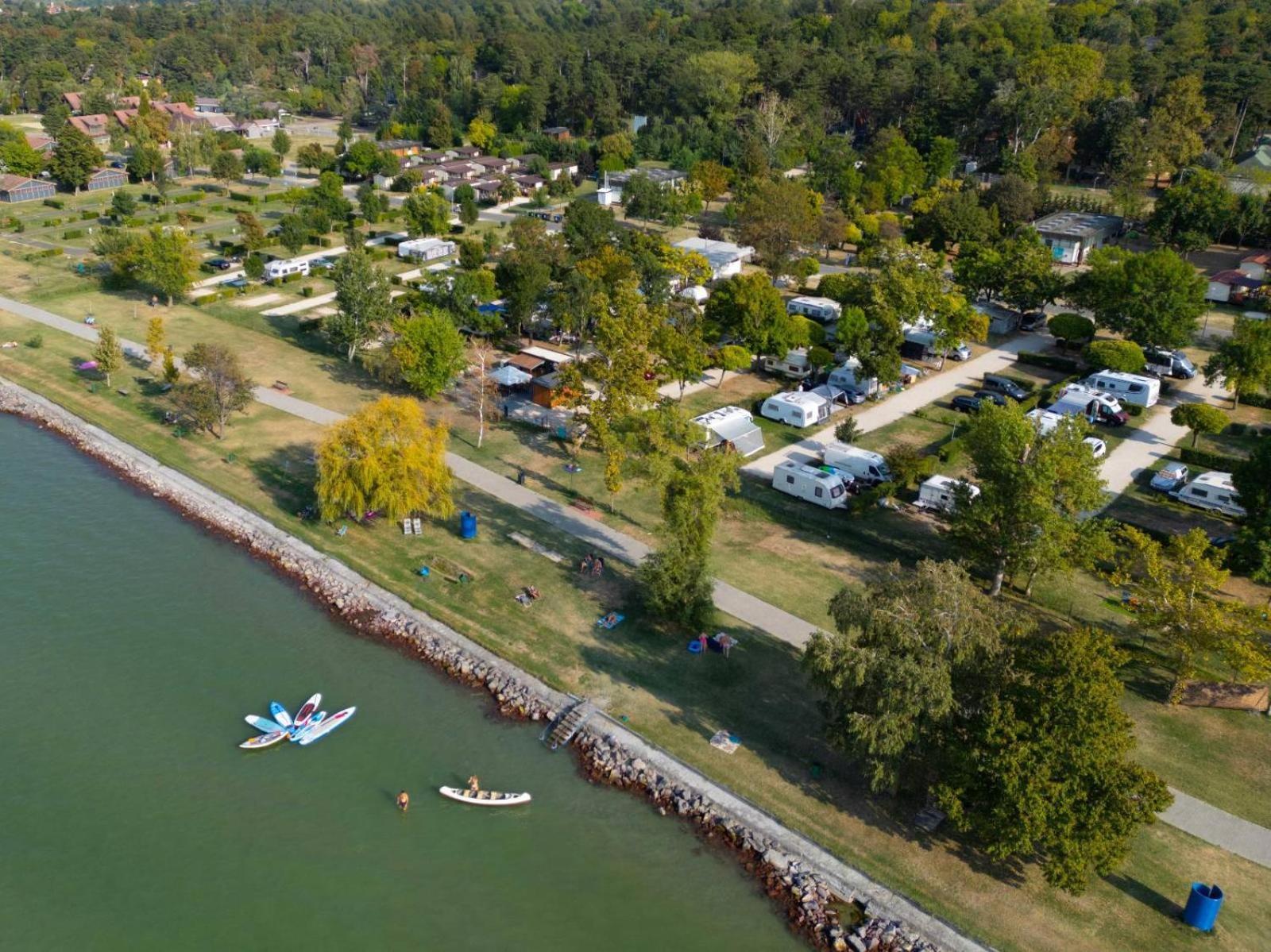 Aranypart Camping & Apartments Siófok Eksteriør bilde